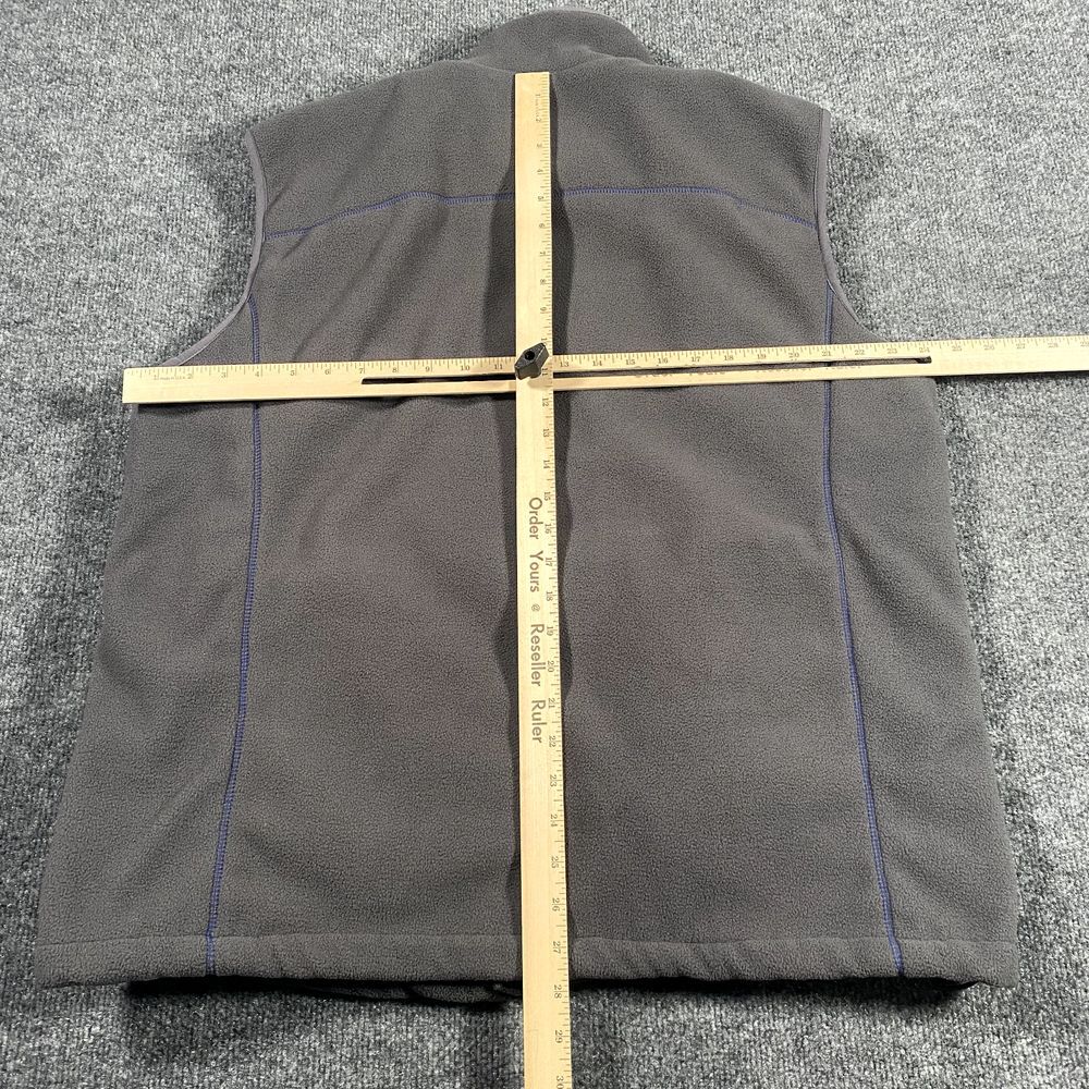 New York Giants Mens Large Full Zip Fleece Vest NFL Football Cold Weather - Picture 8 of 8